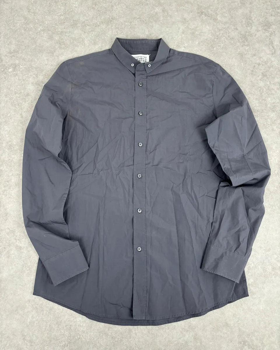 AW2011 Maison Margiela Grey Classy Signature Shirt sIucILj 7