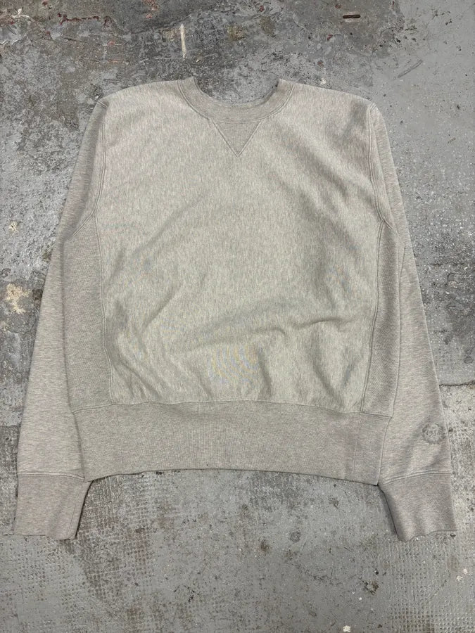 SS2023 Maison Margiela Grey Minimalist Crewneck Sweater QfnKgpm 0