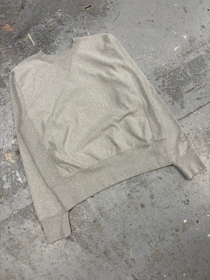 SS2023 Maison Margiela Grey Minimalist Crewneck Sweater QfnKgpm 3