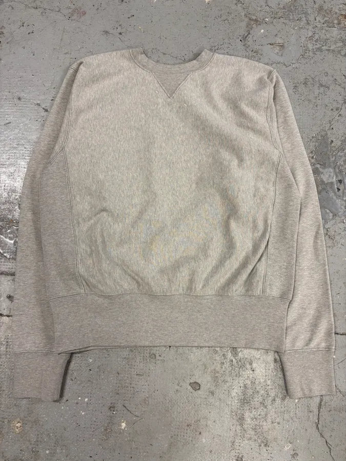 SS2023 Maison Margiela Grey Minimalist Crewneck Sweater QfnKgpm 5