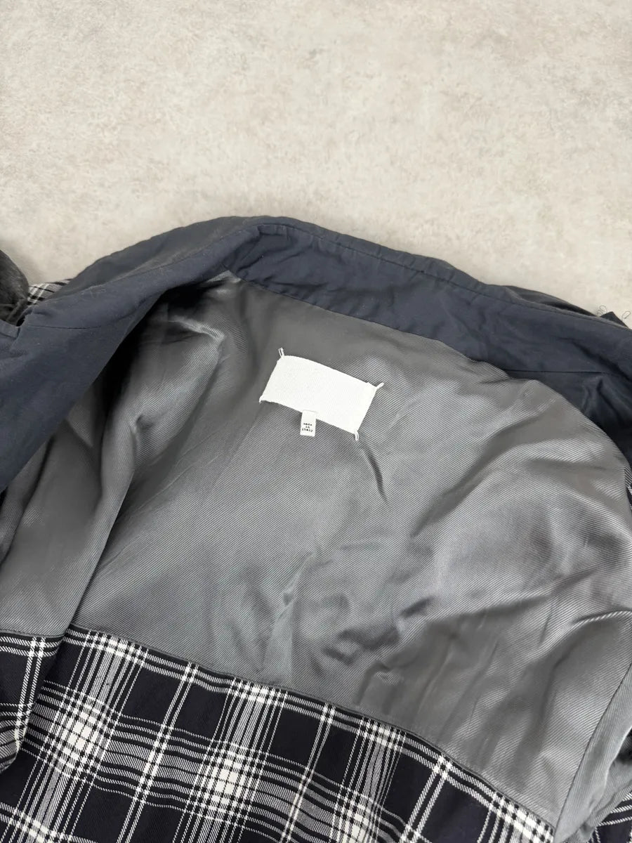 Maison Margiela Grey Sample Destructured Ripped Trench Coat  MNkBKEW 7