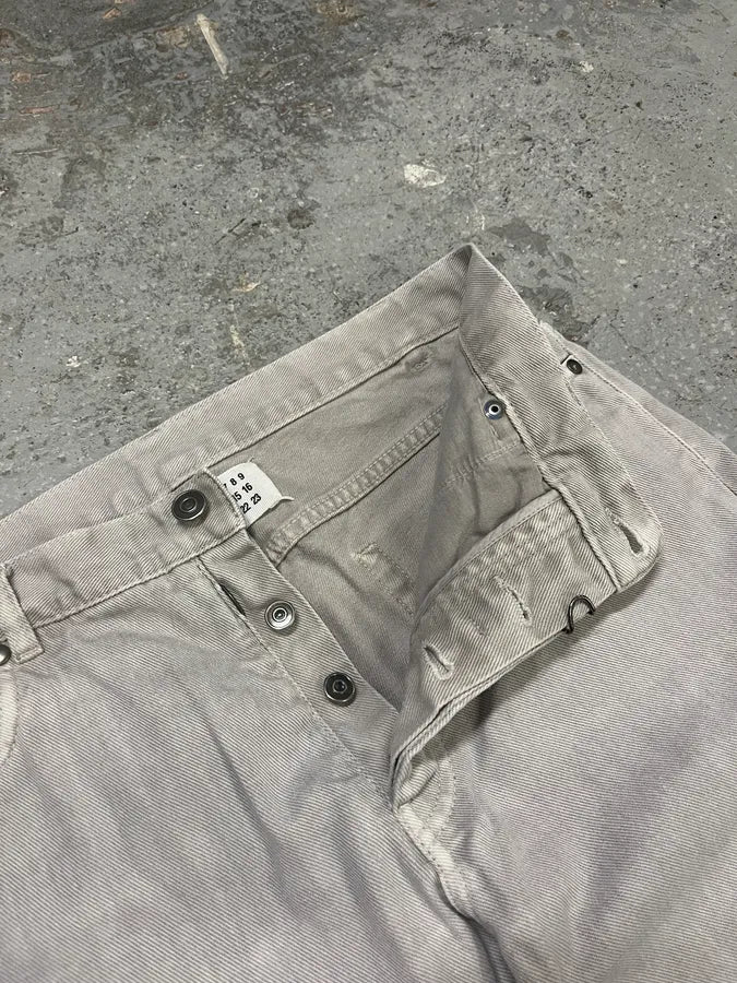 Maison Margiela Grey Signature Slim Denim Jeans OeYDvvp 10