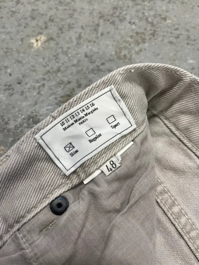 Maison Margiela Grey Signature Slim Denim Jeans OeYDvvp 13