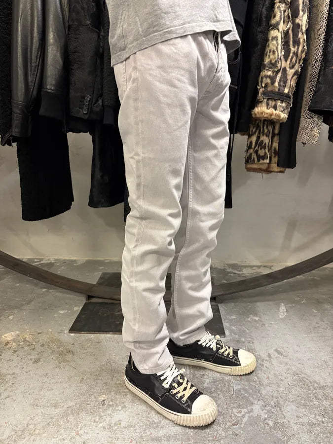 Maison Margiela Grey Signature Slim Denim Jeans OeYDvvp 2