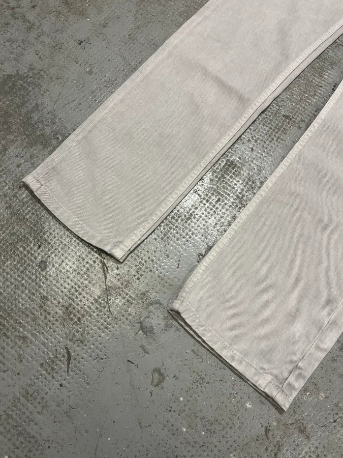 Maison Margiela Grey Signature Slim Denim Jeans OeYDvvp 6