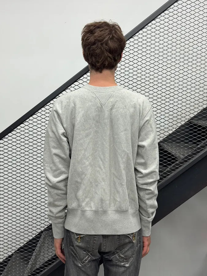 SS2023 Maison Margiela Grey Signature Cozy Sweater RmOdRxJ 2
