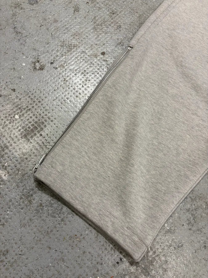 Maison Margiela Grey Zippered Sweatpants (L) gLuaDIW 8