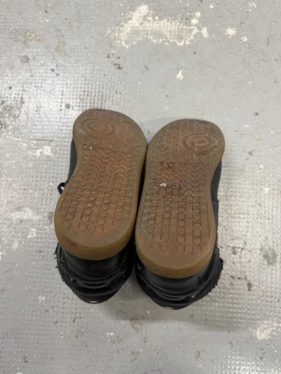 Maison Margiela High Black & Brown Leather High Gum Shoes BaPVpjn 6