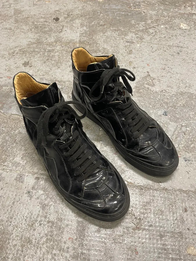 Maison Margiela High Black Patent (40eu/us7) EOTRlcu 3