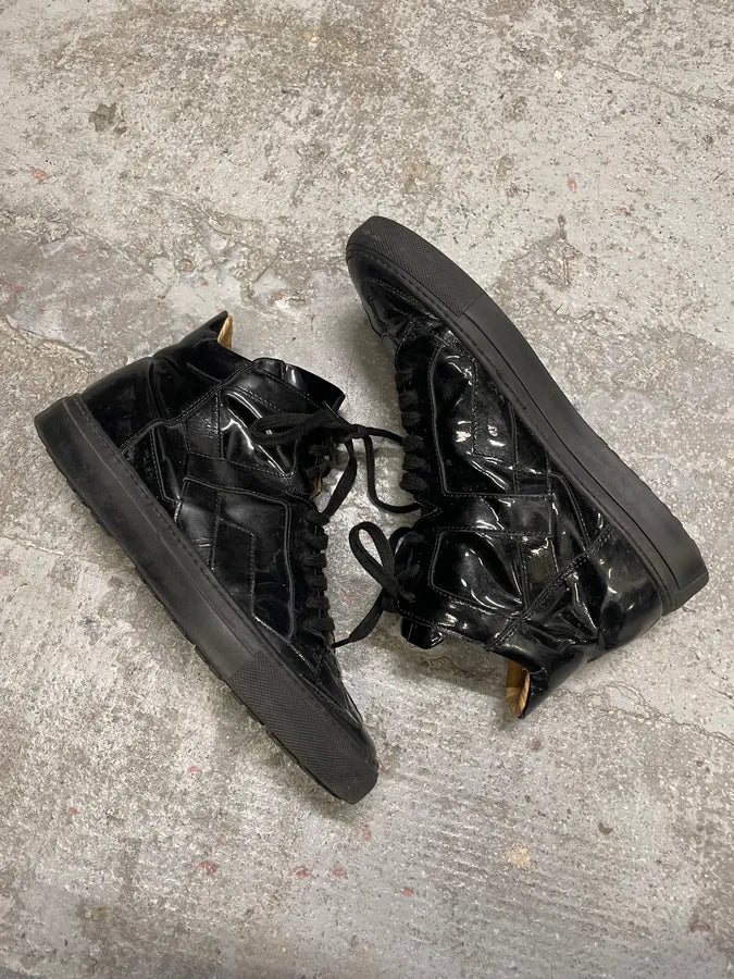 Maison Margiela High Black Patent (40eu/us7) EOTRlcu 5