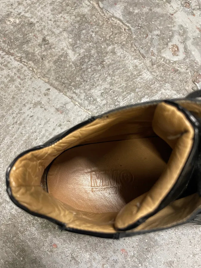 Maison Margiela High Black Patent (40eu/us7) EOTRlcu 8