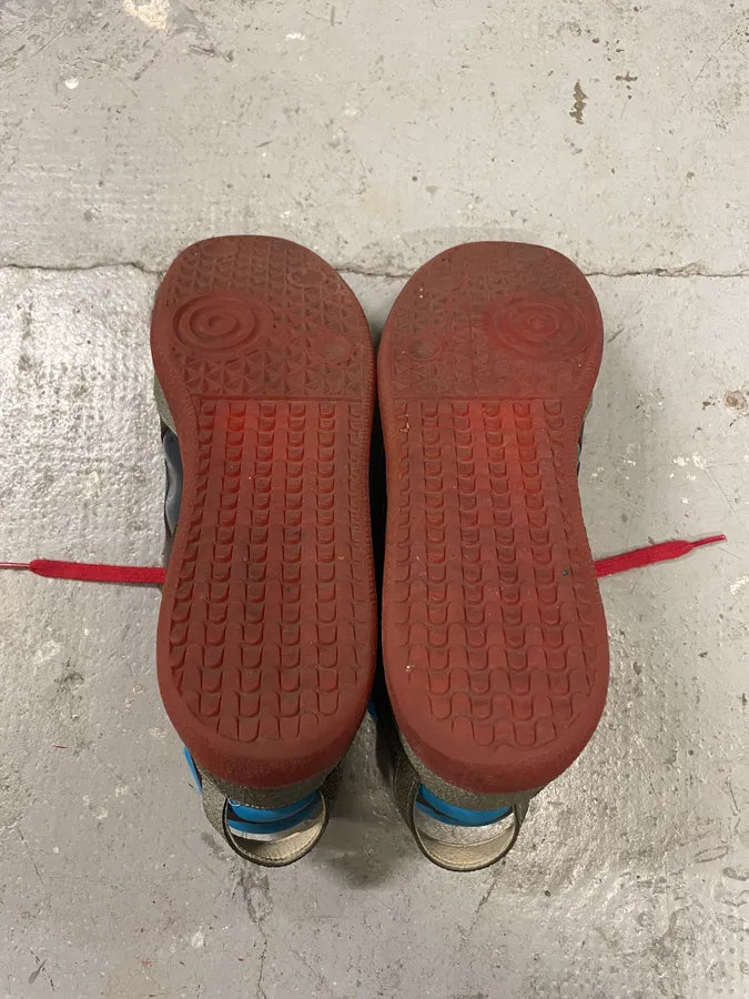 Maison Margiela High Blue Leather Avant Garde Shoes (45eu/us11) 7