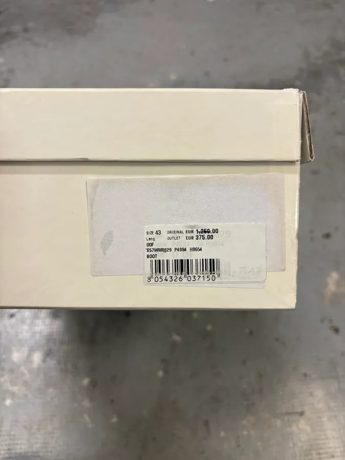 Maison Margiela High Brut Eroded Leather Ankle Boots DGFQaEN 7