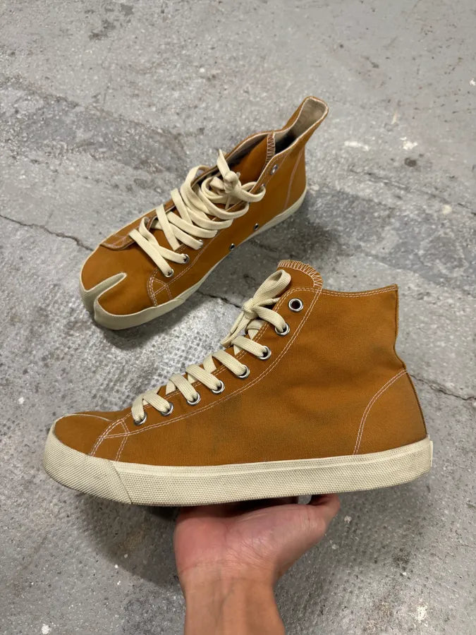 Maison Margiela High Camel Tabi Shoes (43eu/us9.5) 1