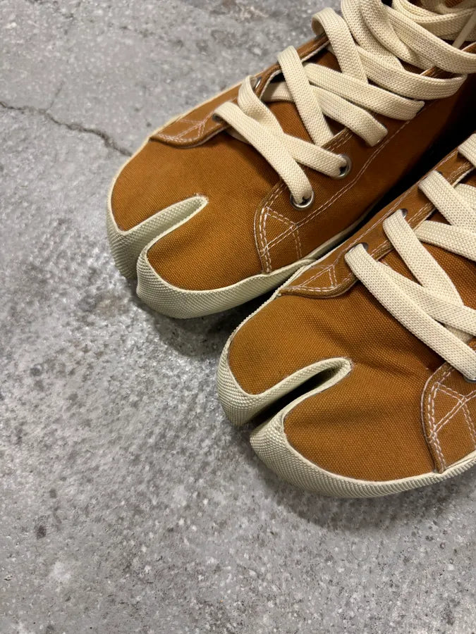 Maison Margiela High Camel Tabi Shoes (43eu/us9.5) 3