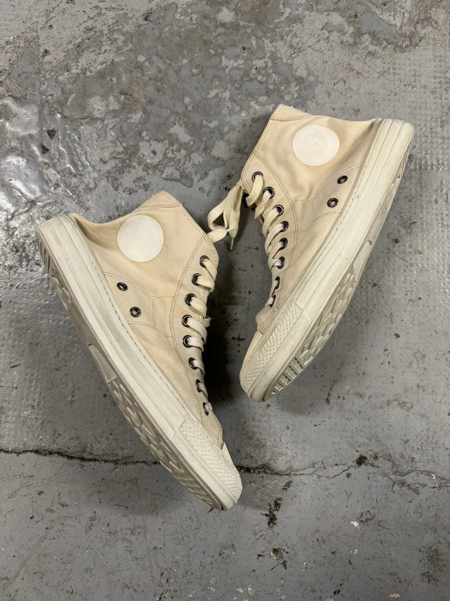 Maison Margiela High Creamy Laced Shoes (43eu/us9.5) 6