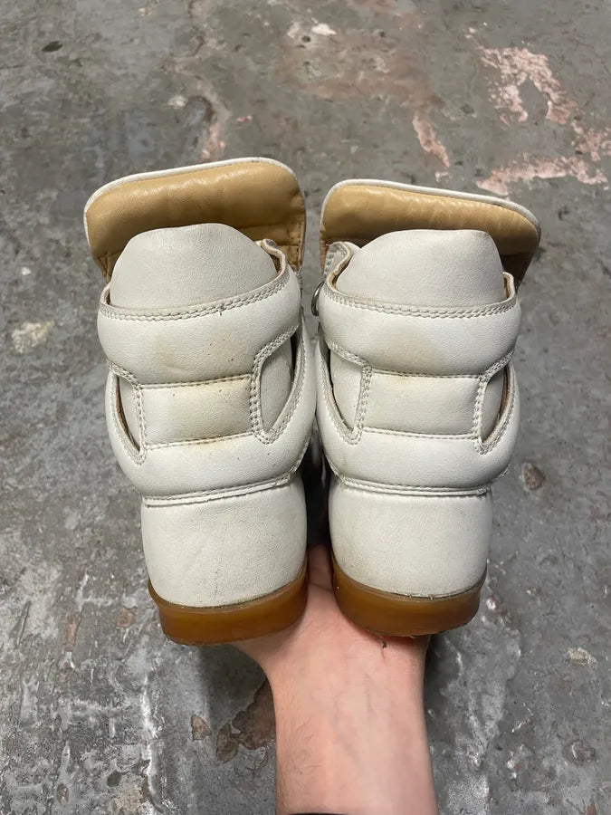 Maison Margiela High Leather White Shoes (38eu/us5.5) PAtVSNv 6