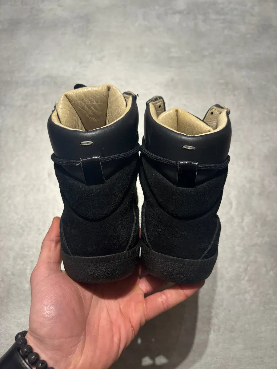 Maison Margiela High Suede Black Shoes dCcgwwS 2