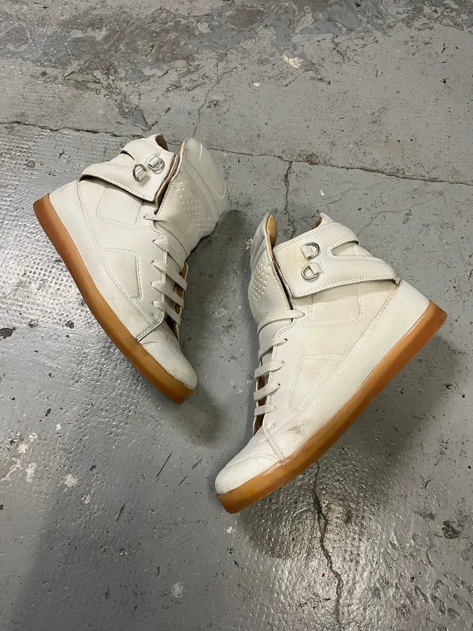 Maison Margiela H&M Gum White High Sneakers qTwJgYg 3