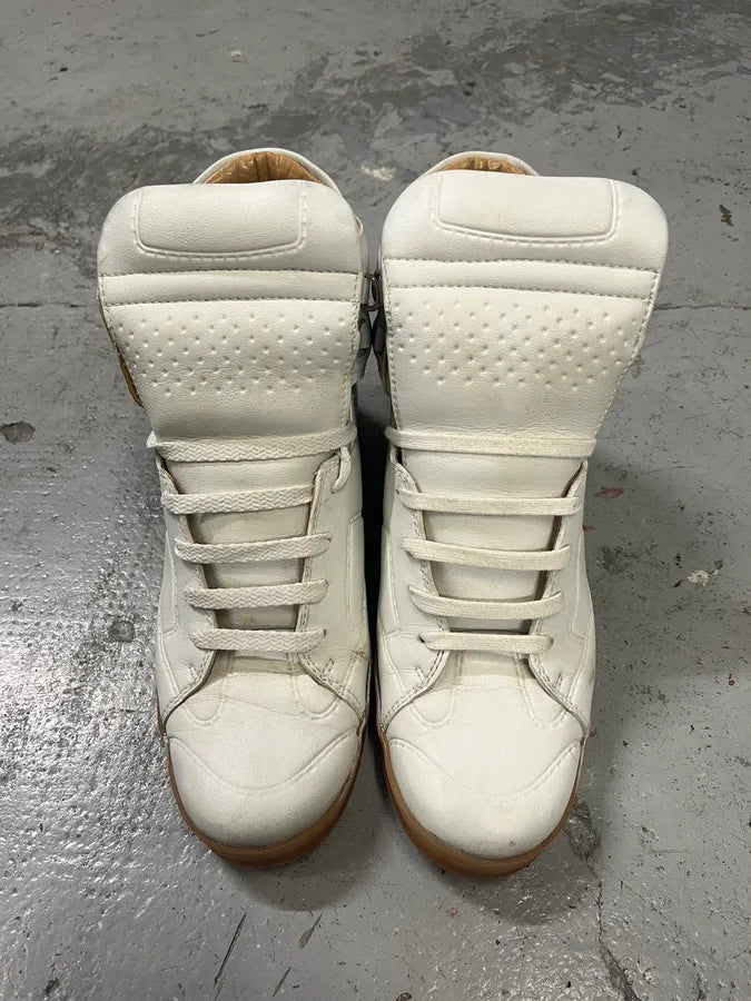 Maison Margiela H&M Gum White High Sneakers qTwJgYg 4