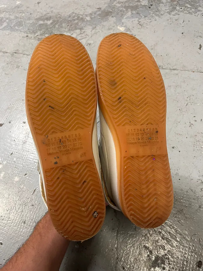 Maison Margiela H&M Gum White High Sneakers qTwJgYg 6