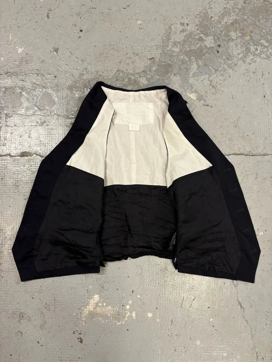 Maison Margiela H&M Navy Waistcoat Vest GzIUjcN 4