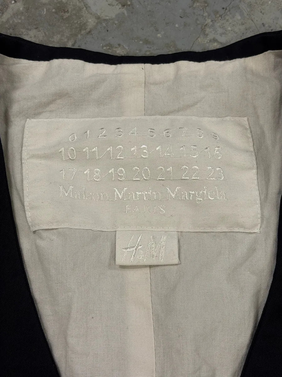 Maison Margiela H&M Navy Waistcoat Vest GzIUjcN 7