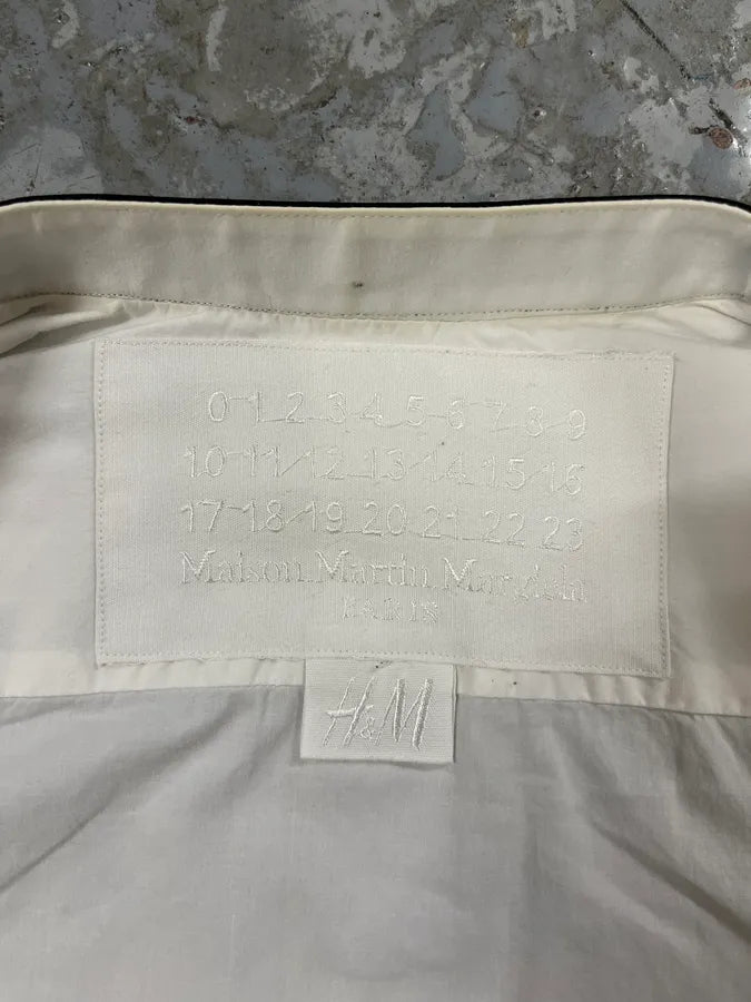 Maison Margiela H&M Smoking Trompe L’oeil Shirt WCfapmE 6