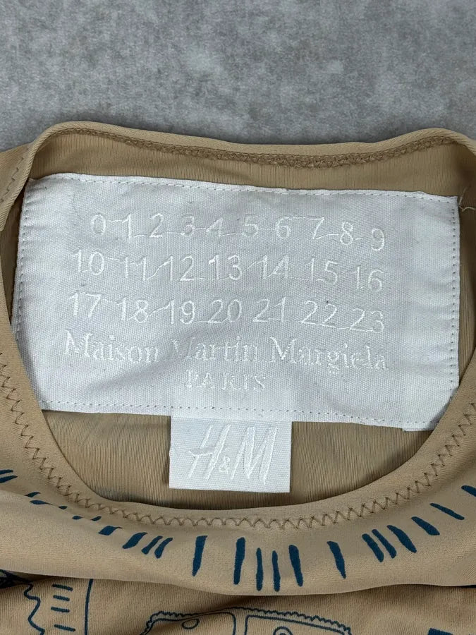Maison Margiela H&M Tatoo Mesh Top MNNHenx 9