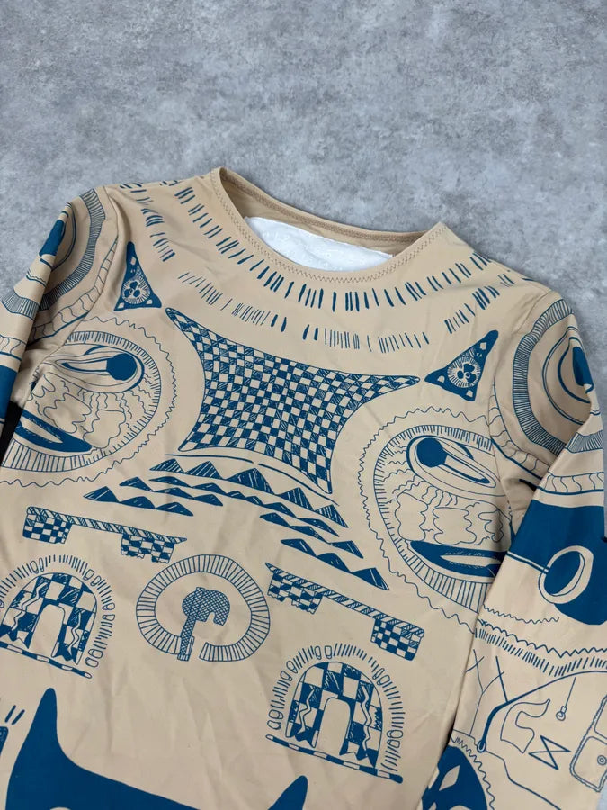 Maison Margiela H&M Tatoo Mesh Top MNNHenx 4