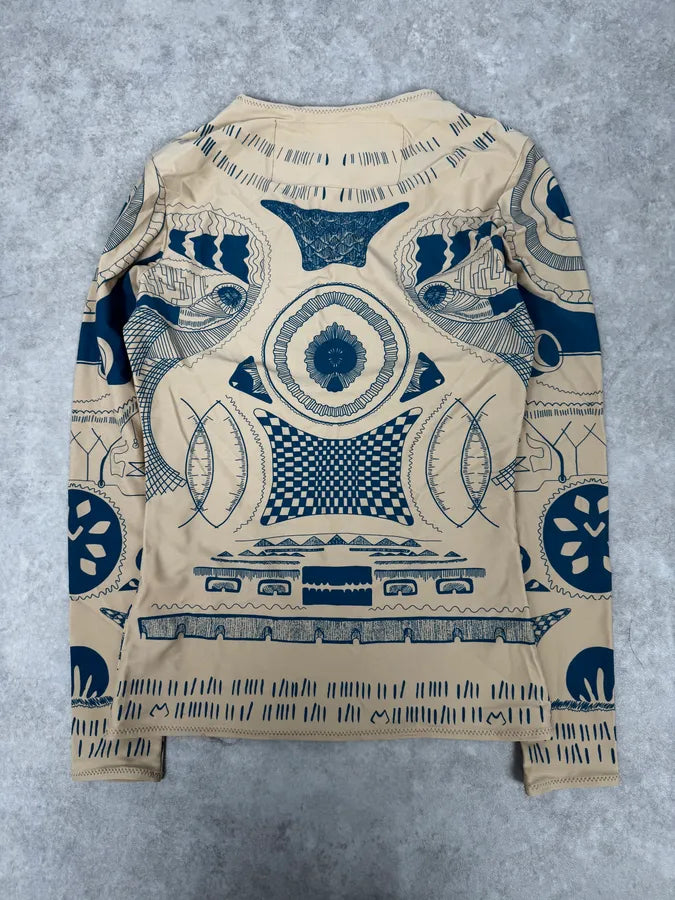 Maison Margiela H&M Tatoo Mesh Top MNNHenx 3