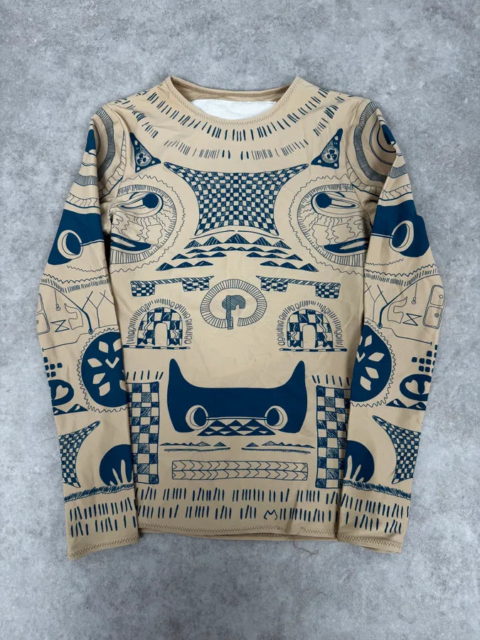 Maison Margiela H&M Tatoo Mesh Top MNNHenx 2