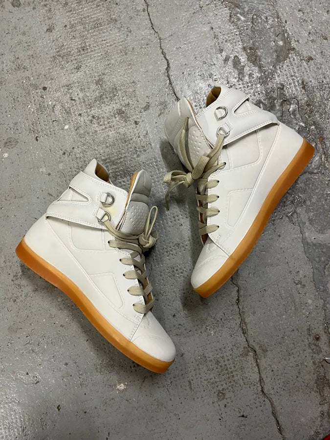 Maison Margiela H&M White High Sneakers QxhUhRB 4