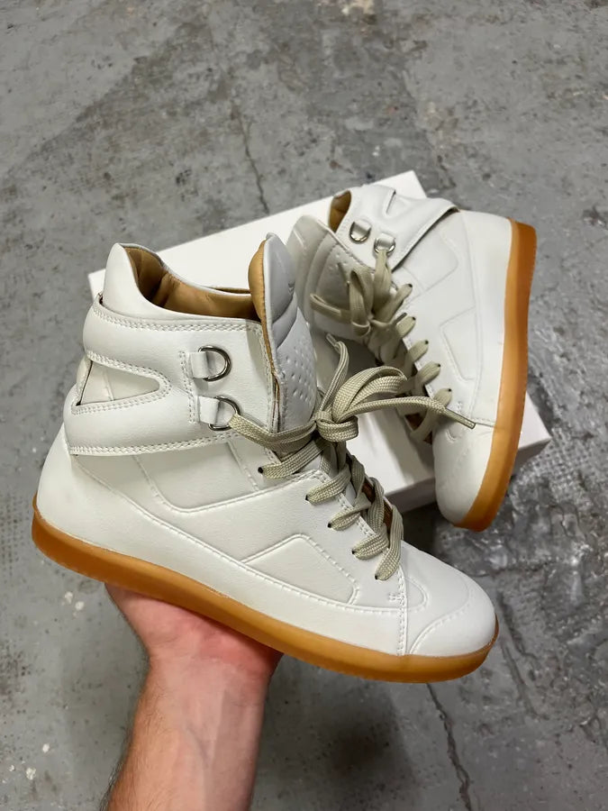 Maison Margiela H&M White High Sneakers QxhUhRB 0