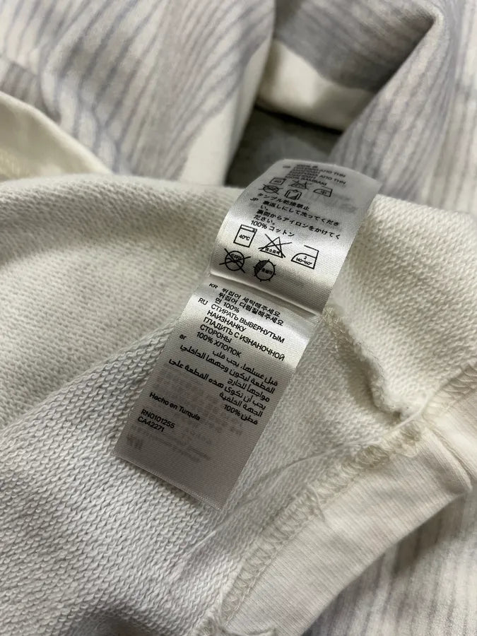 Maison Margiela H&M White Trompe L’oeil Shirt Sweater EWYIiBm 8