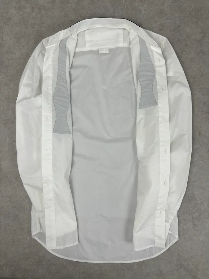 Maison Margiela H&M White Trompe L’oeil Tie Shirt XMBovGE 6