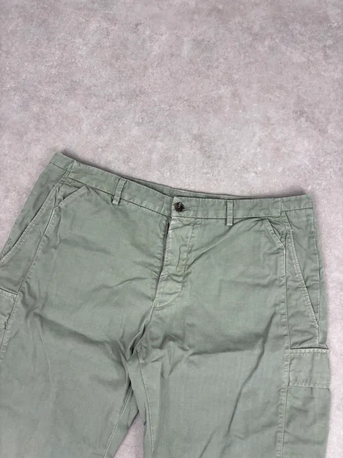 SS2012 Maison Margiela Green Minimalist Shorts JhVntnq 4