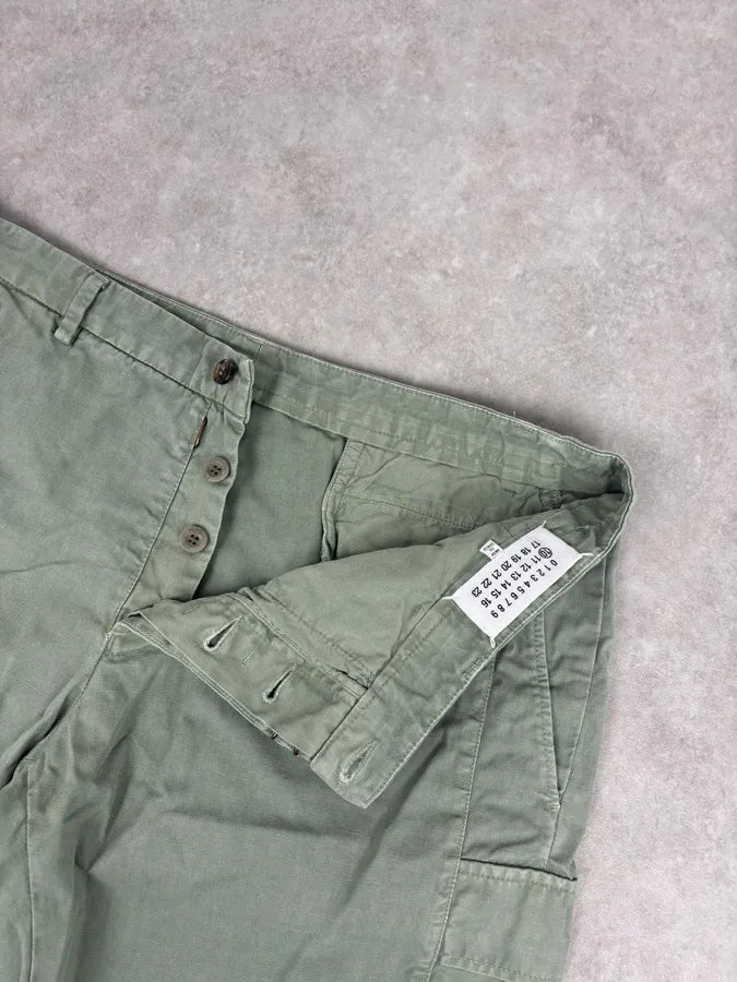 SS2012 Maison Margiela Green Minimalist Shorts JhVntnq 8