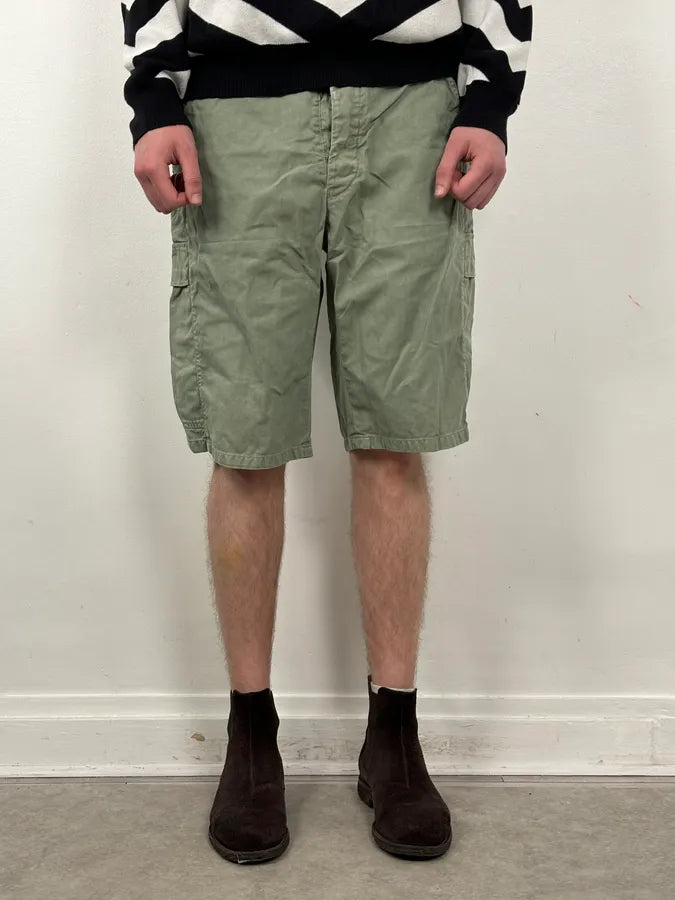 SS2012 Maison Margiela Green Minimalist Shorts JhVntnq 0