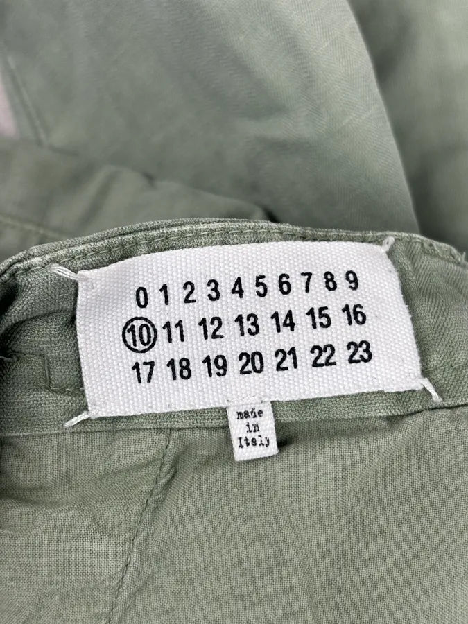 SS2012 Maison Margiela Green Minimalist Shorts JhVntnq 9