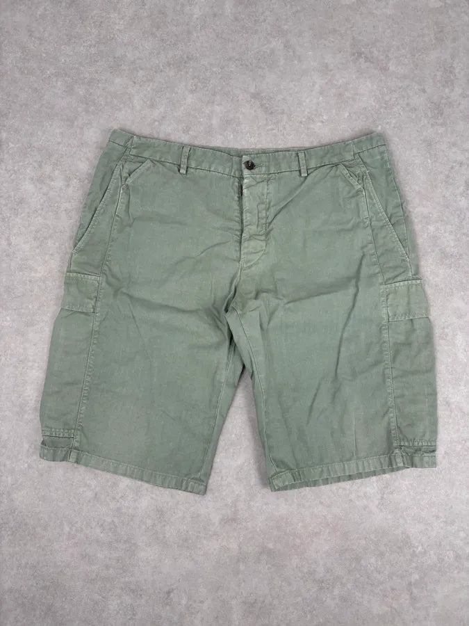 SS2012 Maison Margiela Green Minimalist Shorts JhVntnq 3