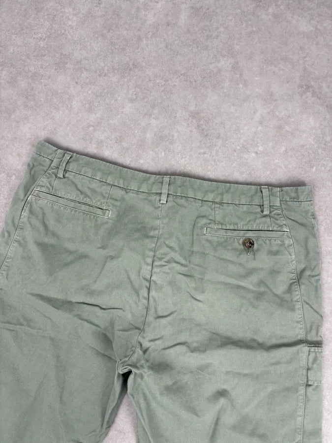SS2012 Maison Margiela Green Minimalist Shorts JhVntnq 6