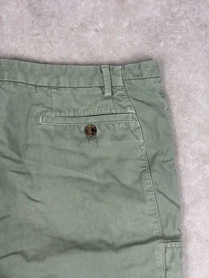 SS2012 Maison Margiela Green Minimalist Shorts JhVntnq 7