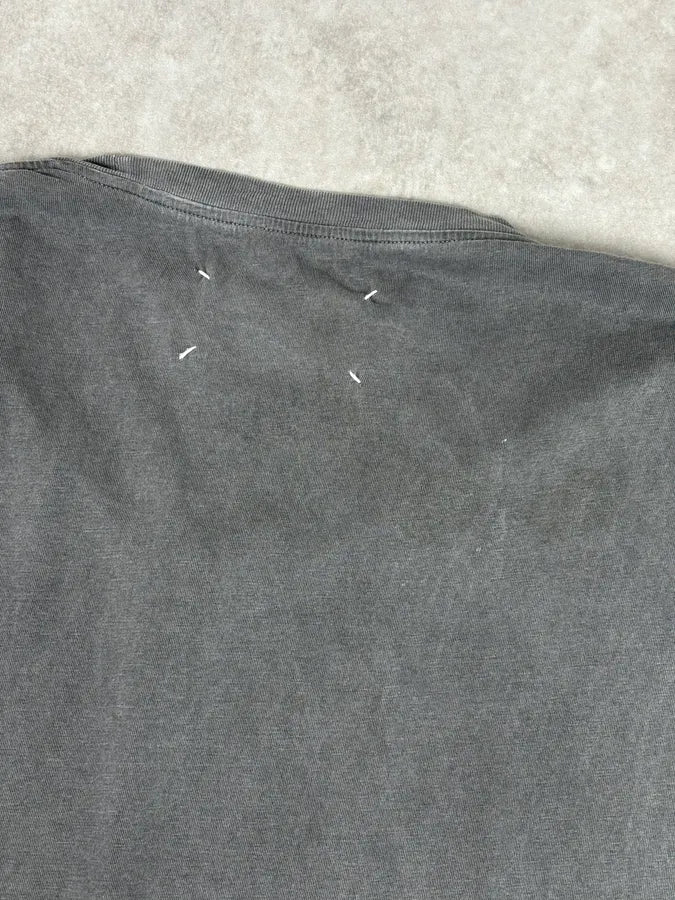 AW2001 Maison Margiela Grey Signature Sleeveless T-Shirt QoeQJbx 6