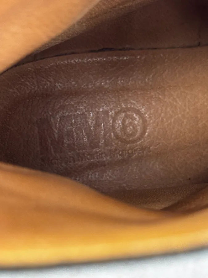 Maison Margiela Khaki Green Patent Leather Boots iCOJDQO 5