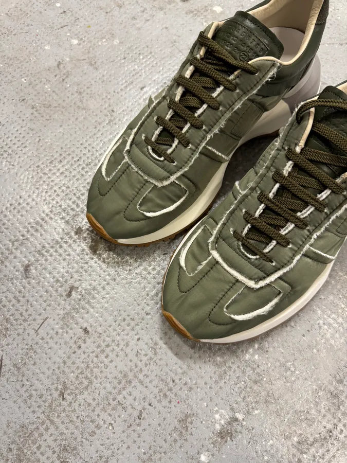 Maison Margiela Low Trainers Green Sneakers (44eu/us10) CPwrpoR 7