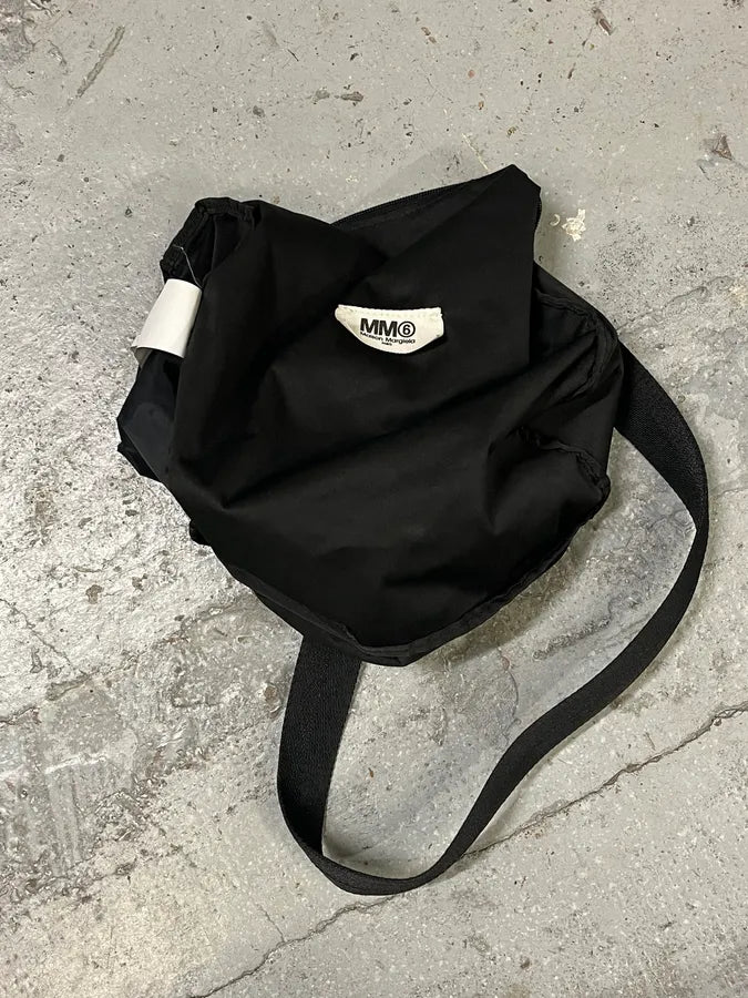 Maison Margiela MM6 Black Crossbody Shoulder Bag xMQUSLQ 4