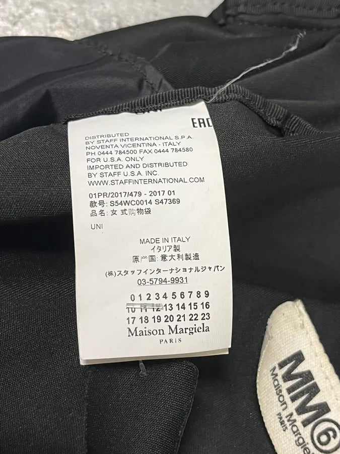 Maison Margiela MM6 Black Crossbody Shoulder Bag xMQUSLQ 7