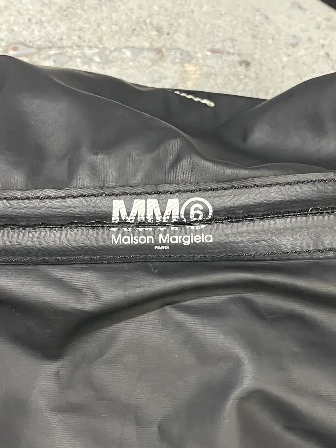 Maison Margiela MM6 Black Crossbody Shoulder Bag xMQUSLQ 5