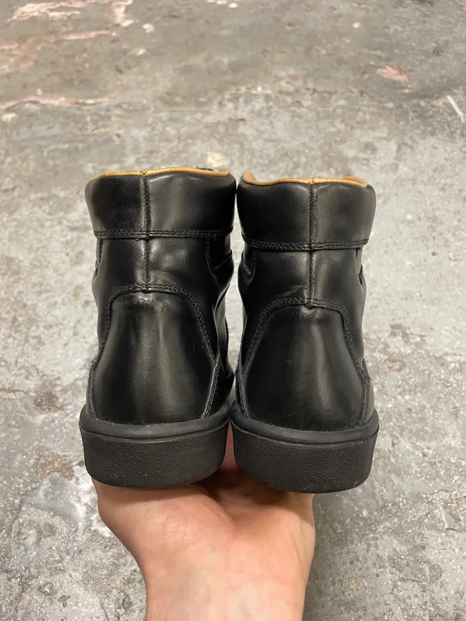 Maison Margiela MM6 Black High Pure Leather Boots XvUhjjg 6